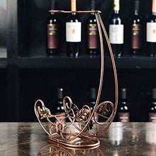 Elegante Semplicità Bottiglia Di Vino Europea Portabottiglie Retro Ferro Battuto Bronzo Desktop Bar Portico Ornamenti Moda Moderna Creativa Portabottiglie Di Vetro Regalo Rovesciato Bella Ed Elegante