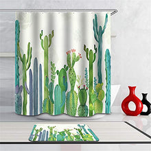 LIYAN Combinazione Bagno. Immagini Chiare E Colori Vivaci Rendono Il Tuo Bagno Pieno di Vita. Accessori da Bagno. Pittura. Cactus Verde
