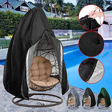 Chenstar - Coprisedia per uova da giardino, impermeabile, anti-polvere con cerniera, tessuto Oxford 210D, veranda