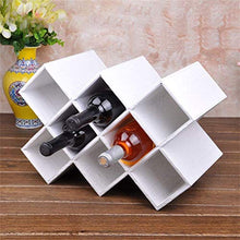 Vino supporto della cremagliera 8 bottiglia di vino Rack - Multi-Function Piano Vino Shelf Calice Hanging Shelf WTZ012 (Color : White)