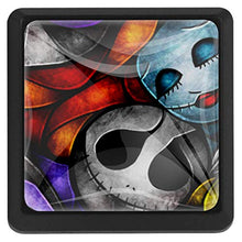 Felice Halloween 3 PCS Pomelli per Porta, Pomolo per Mobile, Pomelli per Mobili con Viti, Maniglia per Armadietto, Pomelli per Porta, Pomelli per Cassetti per Porta, Armadio, Cassetto e Credenza