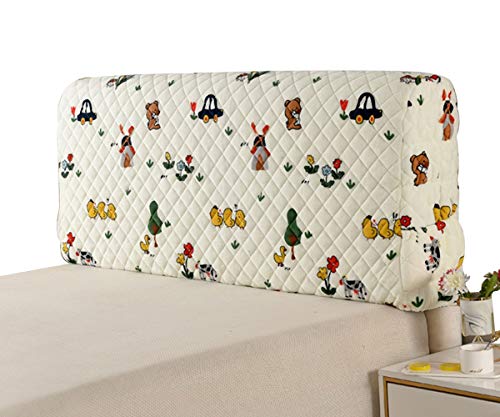 HDGZ Imbottita Elastica Copri Testata Letto Copertura Testata Letto Matrimoniale/Singolo Fodera Elastica Protezione, Protezione Elastica Lavabile (Color : I, Size : 120 * 60cm)