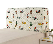 HDGZ Imbottita Elastica Copri Testata Letto Copertura Testata Letto Matrimoniale/Singolo Fodera Elastica Protezione, Protezione Elastica Lavabile (Color : I, Size : 210 * 60cm)