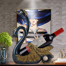 LXH-SH Cremagliera del Vino cremagliera Nana Vino Europeo Swan cremagliera del Vino Decorazioni Vino della casa Creativa Armadio TV Ornamenti pratici di Nozze Regali di Nozze scaffali Vino contatore
