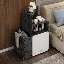 Comodino Multistrato di Stoccaggio Semplice Ed Economico Camera Da Letto Creativo Armadio 57X37X75CM FANJIANI