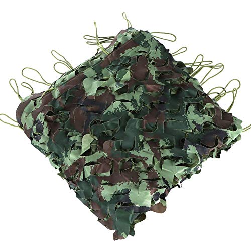 AWCPP Netting Camo Netting Shading Net Camo Netting | Oxford Text Shaducing Net | per la Caccia, la Decorazione, la Tonalità Del Sole, la Festa a Tema, il Campeio, la Cieca, All'Aperto,a,7 × 8M.