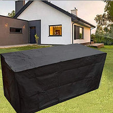FOGUO Copertura Mobili Giardino Impermeabile, Copertura Tavolo Esterno, 600D Coperture Arredo, Resistente allo Strappo Impermeabile, per Mobili Esterni Tavolo e Sedie