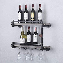 JHGJBJ Vino Rack Muro portabicchieri Vino Gancio Sospensione portabicchieri Vino Vetro Calice
