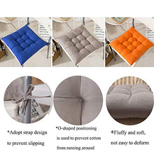 AIITLLYNA Cuscini per Sedie Set da 4,Cuscini per Sedia Esterno 40x40x5cm per Cucina Camera Soggiorno Giardino Terrazza Patio (Combinazione di Colori B)