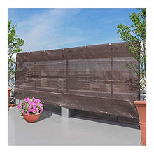 LSXIAO-Balcone Protezione Balcone Protezione Garden Privacy Network Impermeabile Anti-UV Materiale for Agenti Atmosferici Occhiello di Rame Corda Libera Tenda da Sole for Esterno, 54 Dimensioni