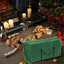 SWECOMZE - Custodia protettiva per cuscini da giardino, con maniglia per il trasporto, per alberi di Natale (116 x 47 x 51 cm)
