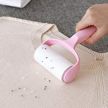 LLQM Dispositivo per Capelli appiccicosi, Carta per Polvere appiccicosa con Rullo strappabile, Dispositivo per Capelli appiccicosi con Spazzola a Rullo, Spazzola per Capelli appiccicosi