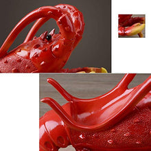 Decorazione Semplice e Creativa Portabottiglie Semplice e Creativa Piano Tavolo Decorazione Semplice e Creativa, Scultura in Resina Di Aragosta Soggiorno Armadietto Del Vino Artigianato Ristorante,