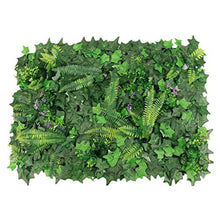 LULUVicky-Garden Siepe Artificiale per Balcone 12 Pezzi di Pannelli Artificiale bosso Lasting Verde Faux Hedge Impianto Adatto Sia all'aperto o Uso Interno (Colore : Verde, Dimensione : 60x40cm)