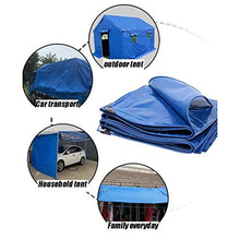 MTYLX Outdoor Multifunzionale Incatramata, Addensare Pvc con Occhielli, Impermeabile Protezione Solare Fogli, Resistente All'Usura Antipioggia Capannone Panno,a,5Mx10M