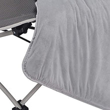 Sedia a Sdraio Chaise Letto Regolabile reclinabile Panno Pieghetto Pieghetto Pieghevole da Campeggio Lettino con Cuscino Rimovibile e Cuscino in Cotone