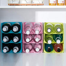 Shenruifa Portabottiglie per cucina, frigorifero, portabottiglie impilabile, portabottiglie per vino, birra, organizer per bar e cucina