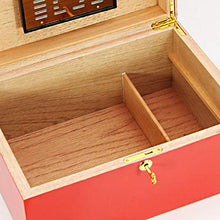 Scatola di sigaro di legno di cedro scatola di umidità della scatola di umidificazione della scatola di umidificazione della scatola di umidificazione del cedar della scatola del sigaro del sigaro di