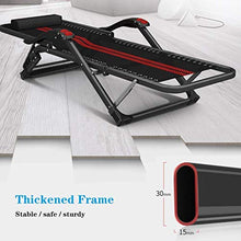 JFFFFWI Sedia a Sdraio Set di mobili da Giardino Sedia a Sdraio, Sedia a Sdraio da Giardino Sedie da Giardino da Campeggio Pieghevole Sedia a Sdraio Zero Gravity Reclinabile Sedia a Sdraio reclinabi