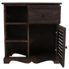 Mendler Serie vintage comodino cassettiera legno paulonia 3 ceste 30x60x63cm marrone