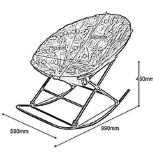 FUFU Sedie a sdraio Chaise longue per il tempo libero Sedia a dondolo per bambini Balcone per adulti Poltrona reclinabile per sedie a dondolo Oxford Sedia per sedie a sdraio Nap Napoletano 58 * 99 * 4