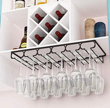Vino creativo armadietto in ferro supporto di tazza di vetro confine Upside Down Home Bar,bianca,4 canali 30 * 22.5 * 6cm
