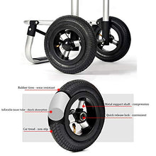 LIUJIE Carrello da Trasporto Leggero a 6 Pezzi da 60 Litri Carrello da Arrampicata Pieghevole Portatile Pieghevole - Borsa per la Spesa Impermeabile - Indossare e per riporre Facilmente,Rosso,2rounds