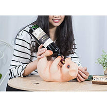 XLBAXLJ Piggy Bank Wine Rack, Fumetto Creativo Sveglio del Vino della casa cremagliera Champagne Decorazioni per la Veranda Ufficio Soggiorno Camera da Letto