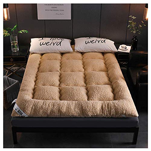 Materassi Letto Futon,Materasso Tatami Antiscivolo Pieghevole Letto Matrimoniale Dormitorio Materasso Soggiorno Tappetino Yoga Tappetino Universale Quattro Stagioni Materasso/A / 90x200cm