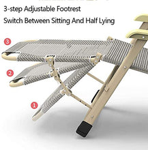 YYhkeby Sedie a Sdraio Pieghevoli, sedie a Sdraio da Giardino Sedia a Sdraio Sun Lounger Sedia Zero Gravity Portabicchiere Portatile reclinabile per Ufficio Pranzo Break Home Pist Reclinabile Jialele