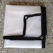 CXF Incatramata Cancella Heavy Duty Trasparente Tarp, PE, 120g / m², Occhielli, all'aperto, Cortile, Copertura vegetale, Formato può Essere Adattato Telo Occhiellato Retinato