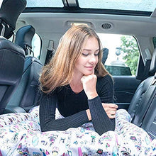 Lettino da viaggio Accessori for la casa 180 centimetri lungo Car Bed Interno di automobile 12cm letto gonfiabile spessa da auto da viaggio Car Materasso doppio giro Tornio divano rosa 5-19