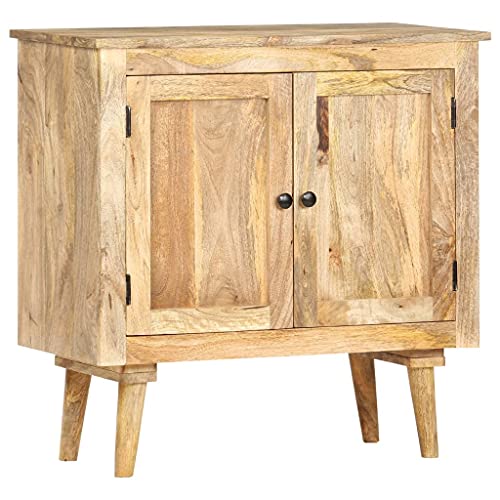 vidaXL Credenza 75x35x75 cm in Legno Massello di Mango