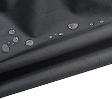 Telo copritavolo da esterno Patio Mobili di protezione Covers da giardino in rattan copertura Mobili Rattan oscillazione antivento impermeabile Pioggia Neve polvere antivento Anti-UV (nero / 225x155x1