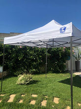 FT TENORE Gazebo RICHIUDIBILE 3X3 M Pieghevole A Fisarmonica Mercato TENDONE con Sacca (Bianco)