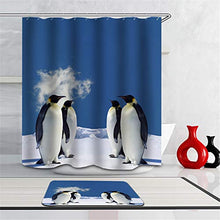 LIYAN Combinazione Bagno. Immagini Chiare E Colori Vivaci Rendono Il Tuo Bagno Pieno di Vita. Accessori da Bagno. Pinguino Carino