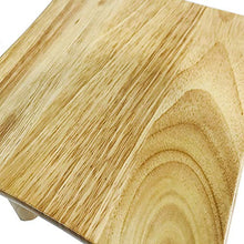 KELUNIS Sgabello con Gradini in Legno Massello, Poggiapiedi Leggero Fatto A Mano Piccola Panchina Domestica per Cucina, Soggiorno, Camera da Letto,A