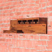 Cantinetta per Vini Minimalista nordica cantinetta per Vini in Legno Massiccio Multiuso Scaffali per Magazzino Domestici Diametro 70 cm Altezza 18 cm Giallo