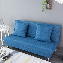 Copridivano senza braccioli, rivestimento in tessuto elasticizzato elastico antiscivolo e coprisedile, divano letto pieghevole Dimensioni: 160-190 cm