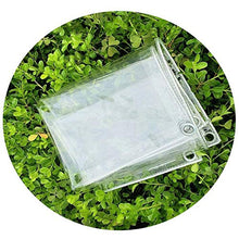 Telo Trasparente con Occhielli, PVC trasparente panno impermeabile incatramata, 0,35 millimetri trasparente antipolvere antipioggia incatramata, Copertina Outdoor Gazebo di protezione a terra