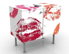 Apalis Design Vanity Baci 60 x 55 x 35 cm, Piccolo, Largo 60 cm, Regolabile, lavandino, lavabo, Rubinetto per lavabo da Bagno, Armadio, unità di Base, Bagno, Narrow, Flat