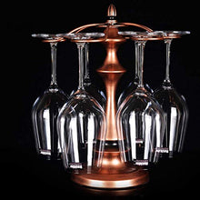 LXH-SH Cremagliera del Vino Nana Europea Calici Bagagli Scaffale, 6 Ganci del Supporto del Metallo del Vino Calici Gancio Freestanding Tazza del Vino Stendino scaffali Vino contatore