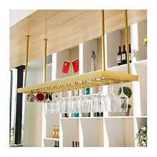 Portabicchieri per Uso Domestico, portabicchiere Europeo da Appendere, portabicchieri da Tavolo da Bar, portabicchiere da Vino Capovolto, portabicchieri d'oro,