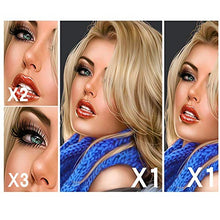 Specchio per Il Trucco, specchietti per Il Trucco del Bagno Specchio per Il Trucco retroilluminato 22 luci a LED Controllo della Luce Touch-Screen, ingrandimento 1/2 / 3X Ripiegabile