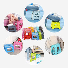cdhgsh Pieghevole poggiapiedi Portatile DOT Antiscivolo per Bambini Sgabello da Bagno sgabelli da Bagno poggiapiedi Bianco