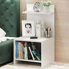 Comodino Camera da letto Comodino moderno Scaffale Legno Cabinet Universal Home Comodino Mobili Camera Per soggiorno, camera da letto, balcone ( Colore : Bianca , Dimensione : 35.5*40*73.5cm )