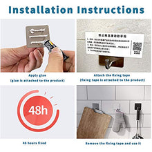 Ganci Adesivi 10 Pezzi SUS304 Ganci Portasciugamani in Acciaio Inox Gancio Appendiabiti da Parete Autoadesivo/Gancio Per Cucina e Bagno