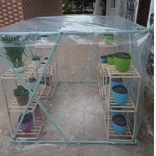 SHIJINHAO Telo Impermeabile Esterno Copertura Trasparente A Effetto Serra, Protezione Solare Impermeabile Giardino Da Giardino Pesanti Pellicola Plastica For La Piantatura Antigelo Antigelo, Personali
