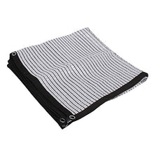 FF Rete ombreggiante Panno ombreggiante Sun Block con Anelli di Tenuta, Argento Resistente ai Raggi UV Riflettente retino ombreggiante in Alluminio per Copertura per pergola, 200 g/m² (Size : 4×5M)