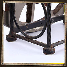 Elegante Semplicità Europa Creativo Testa Di Cavallo Vino Portabottiglie 2 Griglia Retro Vecchi Mestieri Armadietto Del Vino Fatto a Mano Casa Desktop Veranda Partizione Decorazioni Ornamenti Bronzo